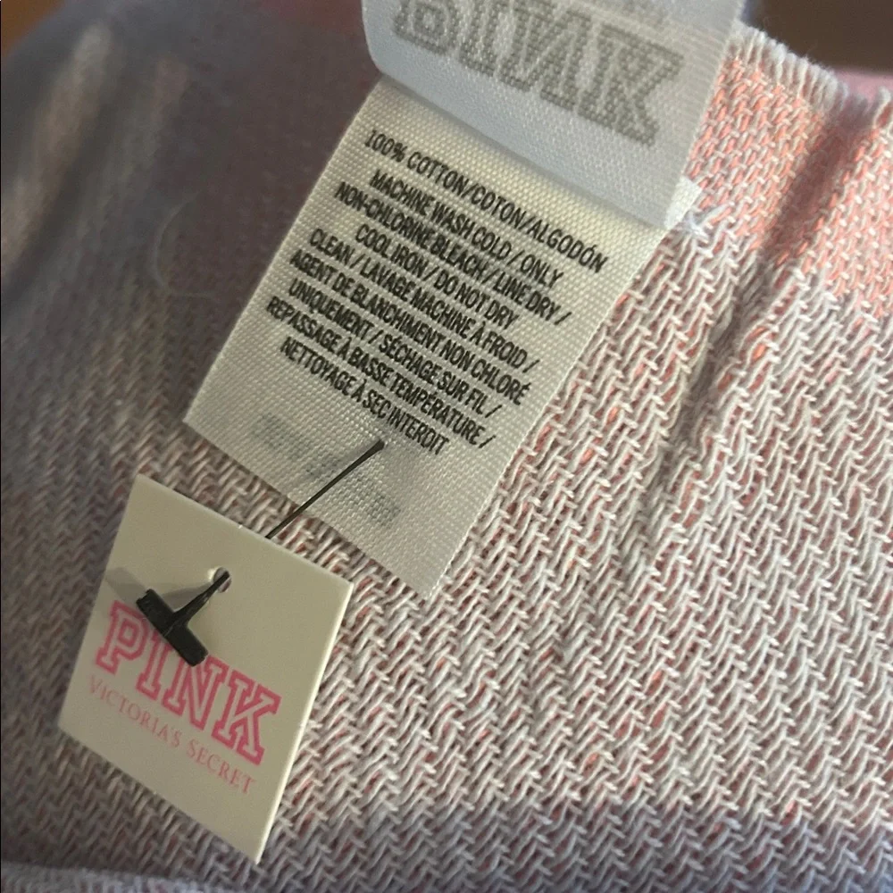 Pink VICTORIA'S SECRET Beach Blanket or Throw 50IN X 60IN